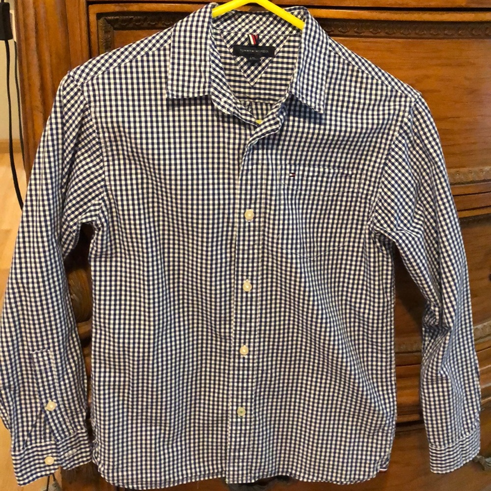 Tommy Hilfiger boys 12/14 long sleeve shirt